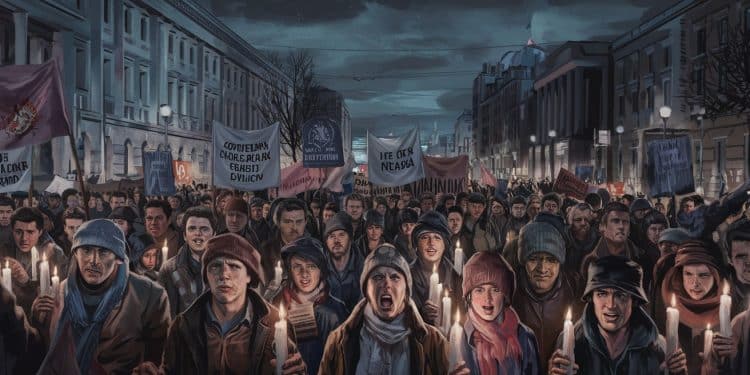 Effondrement Mortel En Serbie : Des Milliers De Manifestants Exigent Justice - Viral Mag Tragédie à Novi Sad leffondrement dun auvent fait 14 morts et provoque une vague de manifestations contre la corruption et la négligence Le gouvernement serbe sous pression Viral Mag