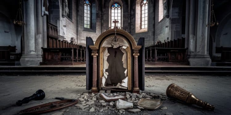 Un cambriolage et une profanation choquent la paroisse dHerlies Le Saint Sacrement visé une messe de réparation prévue   Viral Mag