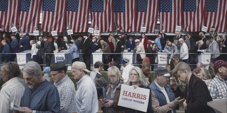 Jour historique aux États Unis  les Américains votent pour élire leur prochain président entre Kamala Harris et Donald Trump Qui lemportera    Viral Mag