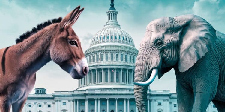 Élections américaines : Au-delà de la présidentielle - Viral Mag Le 5 novembre les Américains éliront non seulement leur président mais aussi leur nouveau Congrès Un scrutin parlementaire décisif Viral Mag