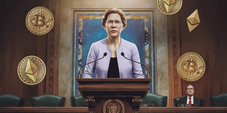 La sénatrice Elizabeth Warren connue pour son scepticisme envers les cryptomonnaies accède à un rôle crucial pour lavenir de la réglementation du secteur aux États Unis   Viral Mag