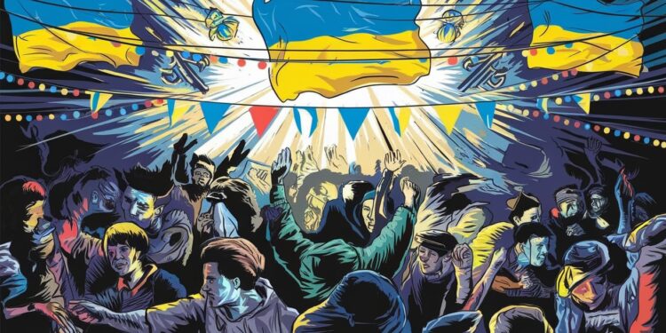 Malgré la guerre la jeunesse ukrainienne profite dune soirée électro empreinte de patriotisme Un répit paradoxal face au deuil et au stress   Viral Mag