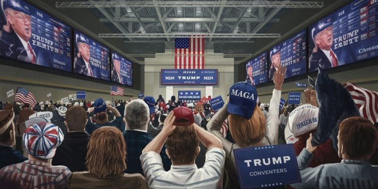 Entre Espoir et Nervosité: Les Trumpistes Attendent Impatiemment - Viral Mag Entre nervosité et espoir les supporters de Trump en Floride attendent fébrilement les résultats les plus importants de lhistoire Dernières infos Viral Mag