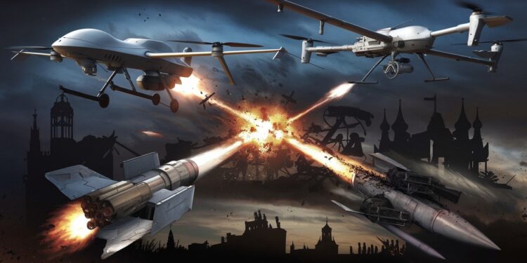 Escalade des tensions entre la Russie et l’Ukraine - Viral Mag La Russie et lUkraine saffrontent dans une escalade de frappes de drones et missiles Poutine menace lOccident et lUkraine Lincertitude plane sur la suite du conflit Viral Mag