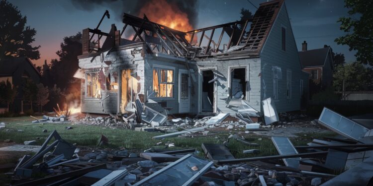 Une femme tuée et un homme grièvement blessé dans lexplosion dévastatrice dun pavillon à Saint Loup de Naud Les causes encore mystérieuses   Viral Mag