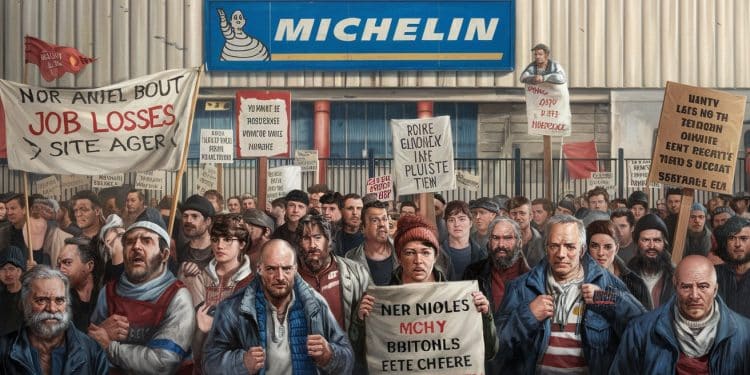 Manifestations et tensions lors des fermetures annoncées des sites Michelin de Vannes et Cholet Le ministre de lIndustrie pris à partie par des salariés en détresse   Viral Mag