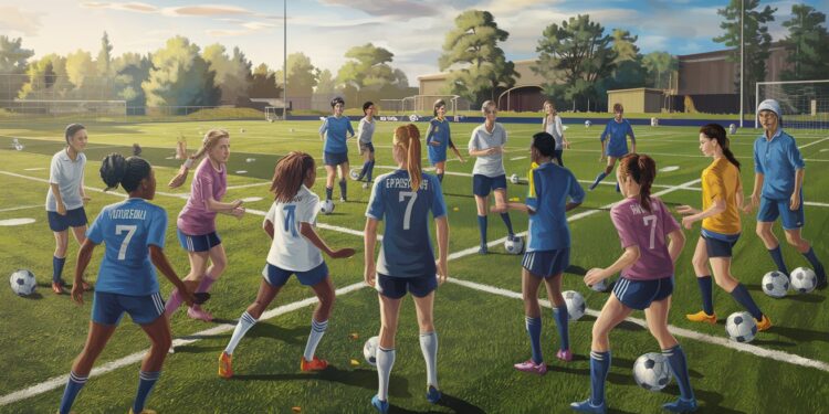 Foot Féminin : Détection des Talents Prometteuse à Paris - Viral Mag Une journée de détection pour le foot féminin a réuni 100 joueuses et des clubs français et étrangers Lespoir de futures stars Viral Mag
