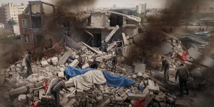 Frappe Israélienne Meurtrière en Syrie : 9 Morts dont un Commandant du Hezbollah - Viral Mag Une frappe israélienne fait 9 morts en Syrie dont un commandant du Hezbollah et des civils Tensions croissantes dans la région Viral Mag