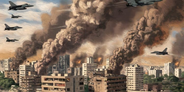 Frappes Israéliennes sur Beyrouth : Escalade des Tensions au Liban - Viral Mag De nouvelles frappes israéliennes ont frappé le sud de Beyrouth ce matin visant les bastions du Hezbollah Larmée israélienne intensifie ses bombardements   Viral Mag