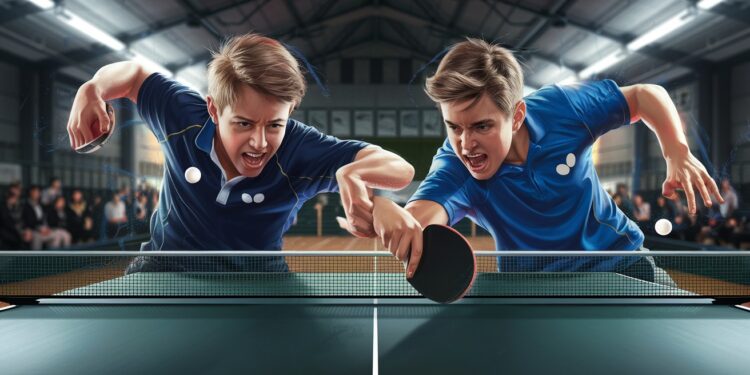 Frères Lebrun : Inarrêtables vers la gloire du tennis de table - Viral Mag Les phénomènes français Félix et Alexis Lebrun simposent en demi finales du double des prestigieuses WTT Finals à Fukuoka malgré leur jeune âge Découvrez leur incroyable parcours Viral Mag