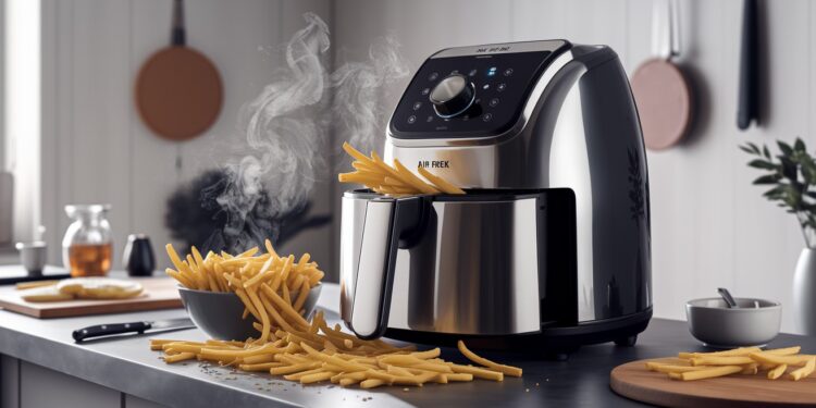 Friteuse sans huile : Le succès fulgurant qui révolutionne nos cuisines - Viral Mag Les Français se ruent sur les friteuses sans huile à air pulsé un phénomène de société étonnant Découvrez pourquoi cet appareil est devenu incontournable dans nos cuisines Viral Mag