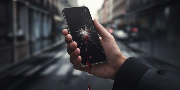 Grenoble : Agression au couteau en pleine rue pour un portable - Viral Mag Un homme de 25 ans poignardé à labdomen en plein jour à Grenoble lors dune tentative de vol de son smartphone Son pronostic vital engagé Deux suspects interpellés Viral Mag