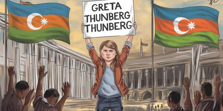 Greta Thunberg Appelle à Libérer les Prisonniers Politiques Arméniens - Viral Mag La militante écologiste Greta Thunberg demande la libération des otages et prisonniers politiques arméniens lors de la COP29 à Bakou en Azerbaïdjan Viral Mag