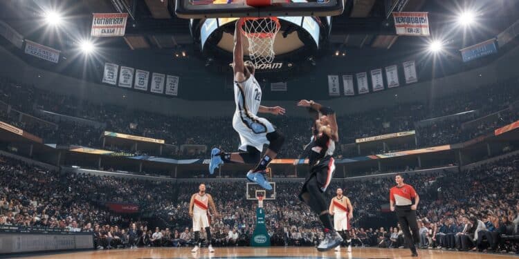 Grizzlies Dominent les Blazers Avec une Performance Brillante de Ja Morant - Viral Mag Les Grizzlies de Memphis lemportent haut la main face aux Trail Blazers de Portland grâce à un Ja Morant étincelant Découvrez les moments forts de ce match NBA palpitant Viral Mag