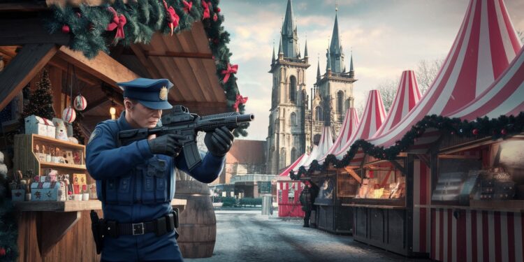 Homme abattu à Saint-Etienne après avoir menacé de « faire un carnage » - Viral Mag Un homme armé dun couteau a été abattu par la police à Saint Etienne après avoir pris une femme en otage et menacé de faire un carnage au marché de Noël Viral Mag