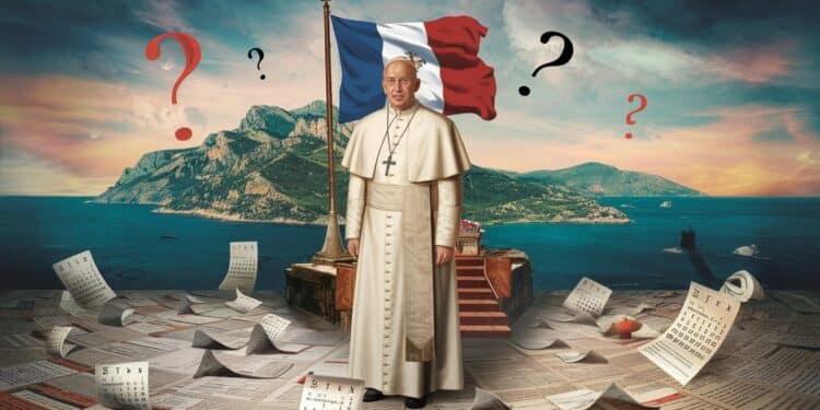 Imbroglio autour de la Visite du Pape François en Corse - Viral Mag Conflits entre le Vatican et lÉlysée La visite du Pape en Corse reportée à plusieurs reprises Révélations sur les tensions diplomatiques inattendues Viral Mag