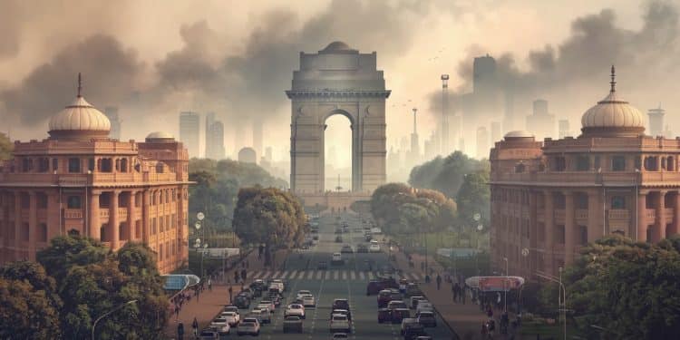 Inde : New Delhi suspend les cours en présentiel à cause de la pollution - Viral Mag New Delhi suspend les cours en présentiel et prend des mesures drastiques alors que la qualité de lair continue de se détériorer Le smog persistant inquiète et menace la santé de millions dhabitants   Viral Mag