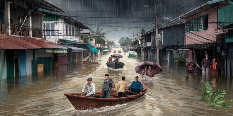 Inondations En Malaisie Et Thaïlande : 8 Morts, 80 000 Évacués - Viral Mag Des inondations meurtrières frappent actuellement le nord de la Malaisie et le sud de la Thaïlande causant 8 décès et lévacuation de 80 000 personnes Découvrez lampleur de la catastrophe et ses conséquences Viral Mag