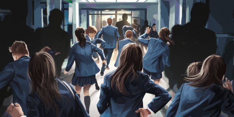 Intrusion violente dans un lycée nîmois : la panique s’empare des lieux - Viral Mag Une quinzaine de jeunes sintroduisent de force dans un lycée de Nîmes pour sen prendre à un élève semant la panique Professeurs bousculés élève tabassé par erreur   Viral Mag
