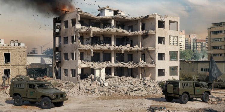 Larmée israélienne a mené une frappe aérienne sur le quartier général du renseignement du Hezbollah en Syrie Deux combattants tués et cinq blessés   Viral Mag