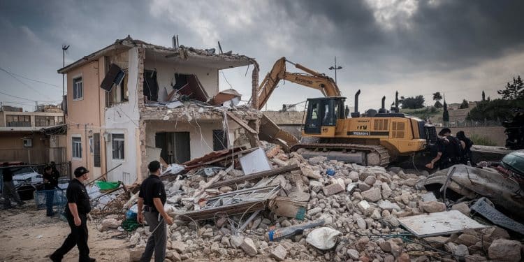 Jérusalem-Est : Israël Démolit 7 Maisons Palestiniennes à Silwan - Viral Mag Israël a démoli mardi 7 maisons palestiniennes à Silwan Jérusalem Est laissant 40 personnes sans abri Les autorités invoquent des constructions illégales mais des ONG dénoncent une judaïsation de la zone Viral Mag