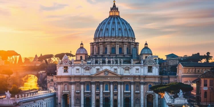La basilique Saint-Pierre de Rome se dévoile autrement grâce à l’IA - Viral Mag Plongez dans les moindres recoins de la basilique Saint Pierre de Rome grâce à un portail virtuel novateur basé sur lintelligence artificielle Viral Mag