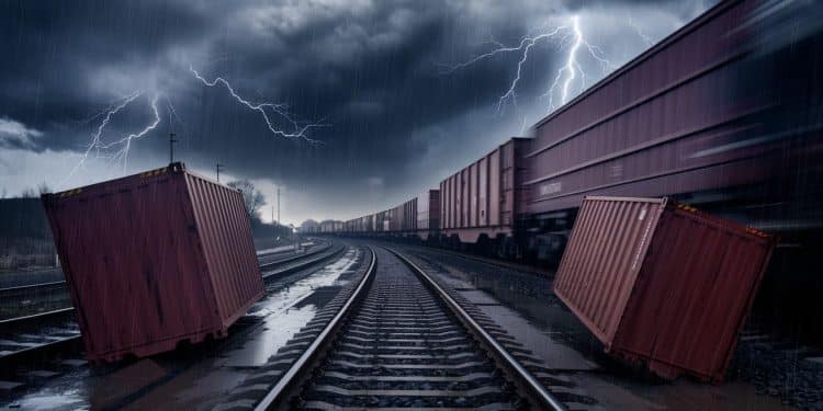 La SNCF autrefois fleuron du transport de marchandises par rail est en plein déclin Découvrez les raisons de cette dégringolade et les menaces qui pèsent sur lavenir du fret ferroviaire français   Viral Mag