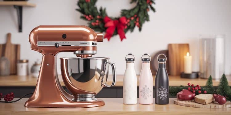 Target lance une collab exclusive avec Magnolia pour des objets cosy et festifs Au menu  un mixeur KitchenAid cuivré et des gourdes Owala tendance Foncez    Viral Mag