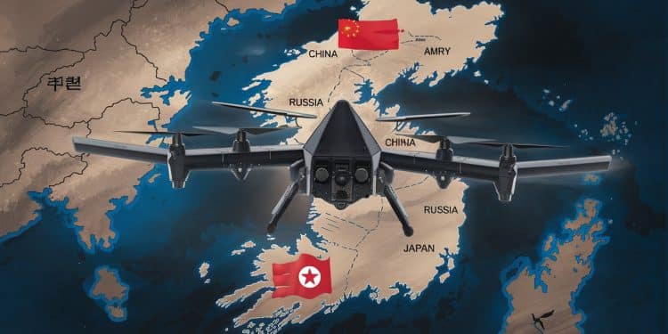 Kim Jong Un ordonne une production massive de drones explosifs en Corée du Nord pour renforcer les capacités militaires du pays et menacer ses ennemis   Viral Mag