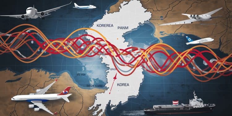 Découvrez comment les brouillages GPS menés par la Corée du Nord affectent les transports aériens et maritimes en Corée du Sud Une situation préoccupante qui inquiète les autorités   Viral Mag