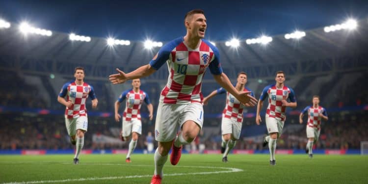 La Croatie tient tête au Portugal et se qualifie pour les quarts de finale - Viral Mag La Croatie valide son billet pour les quarts de finale de la Ligue des Nations en arrachant un match nul 1 1 face à un Portugal pourtant favori Retour sur un exploit   Viral Mag