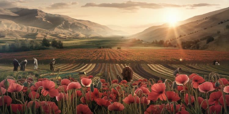 La Culture du Pavot Rebondit en Afghanistan Malgré l’Interdiction Talibane - Viral Mag Deux ans après linterdiction talibane la culture du pavot connait une résurgence de 19 en Afghanistan Découvrez les derniers chiffres de lONU et limpact sur léconomie locale Viral Mag