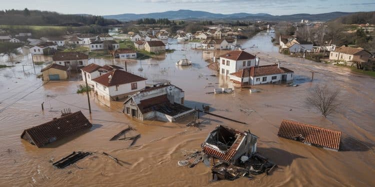 Isolé par les inondations le village de Chiva en Espagne tente de survivre Les sinistrés dénoncent le manque daide étatique et lance un appel à lUE   Viral Mag