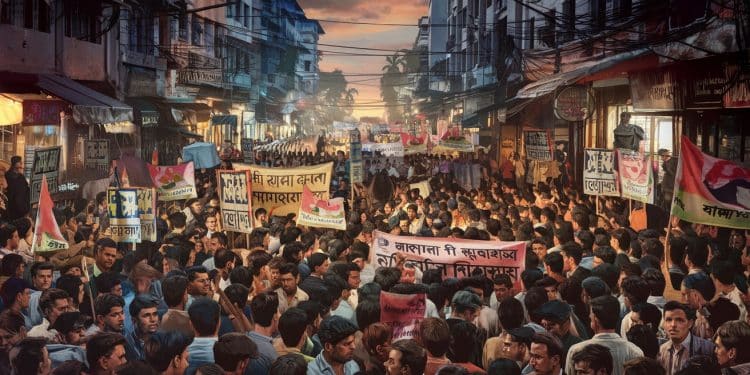 La Fièvre De La Contestation S’empare Des Rues De Dacca Au Bangladesh - Viral Mag Après la chute du régime autocratique un vent de liberté souffle dans les rues de Dacca théâtre de manifestations quotidiennes en tous genres Plongée dans leffervescence qui saisit la capitale bangladaise Viral Mag