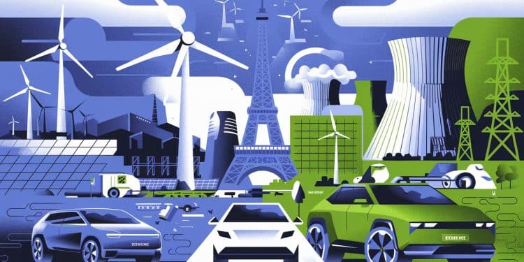 La France Confirme Ses Objectifs Ambitieux de Réduction des Émissions de Gaz à Effet de Serre - Viral Mag La France réaffirme son engagement à diminuer de 50 ses émissions brutes de gaz à effet de serre dici 2030 et à réduire fortement la part des énergies fossiles dans sa consommation finale   Viral Mag