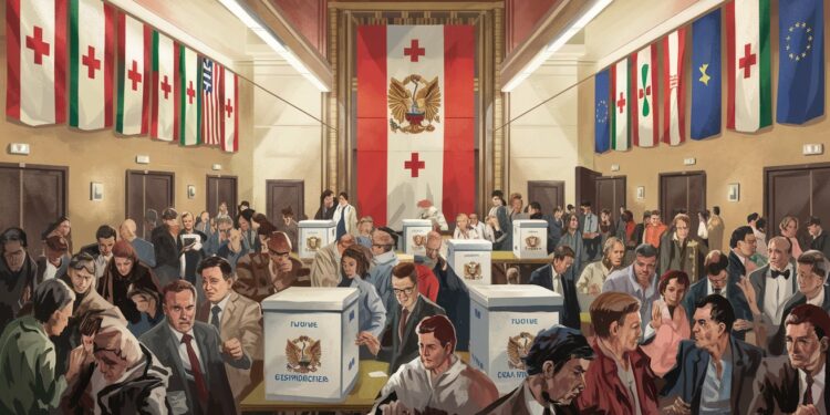 La Géorgie traverse une période de turbulences politiques Le pays élira un nouveau président par suffrage indirect le 14 décembre un processus qui devrait renforcer la mainmise du parti au pouvoir   Viral Mag