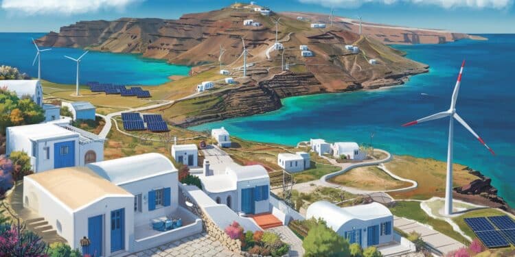 La Grèce Accélère La Transition Verte De Ses Îles Vulnérables - Viral Mag Découvrez comment la Grèce impulse la transition écologique de ses îles avec des projets innovants dénergie éolienne solaire et dinterconnexion électrique Viral Mag