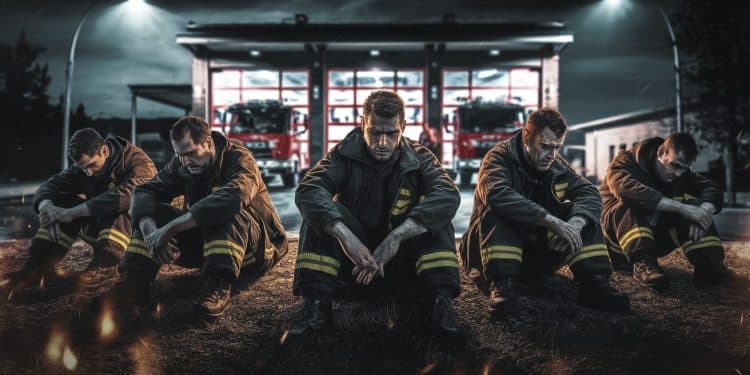 Après 48 jours de grève des pompiers lyonnais entament une grève de la faim pour dénoncer le manque de moyens Un mouvement fort qui interroge   Viral Mag