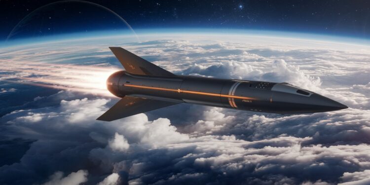 La Russie dévoile son nouveau missile hypersonique Orechnik - Viral Mag Vladimir Poutine vante la puissance de lOrechnik missile hypersonique russe conçu pour porter des têtes nucléaires récemment testé en Ukraine Viral Mag