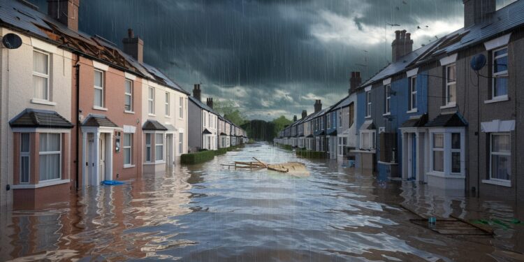 Vents violents et pluies torrentielles sabattent sur la Grande Bretagne causant inondations et perturbations majeures Alertes en cours bilan des dommages   Viral Mag