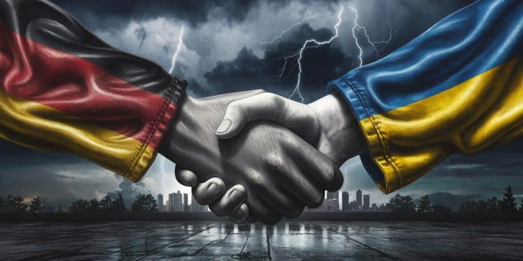 L’Allemagne Assure son Soutien Inébranlable à l’Ukraine Malgré la Crise - Viral Mag Malgré linstabilité politique lAllemagne affirme que son aide à lUkraine est assurée Un message fort en ces temps troublés Viral Mag