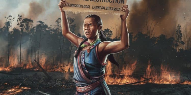 L’appel à l’aide d’une activiste amazonienne avant le G20 - Viral Mag Alessandra Korap Munduruku figure de proue des activistes indigènes au Brésil interpelle les leaders mondiaux avant le G20 à Rio Découvrez son cri dalarme pour lAmazonie Viral Mag