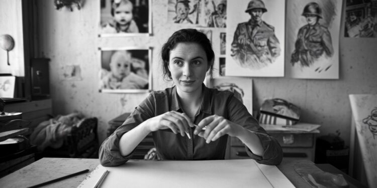 24112024   La dessinatrice Zeina Abirached évoque avec poésie et humour son enfance au Liban en guerre Malgré la peur qui resurgit face aux bombes actuelles elle continue à chercher la lumière dans ses œuvres Un témoignage poignant sur la résilience par lart   Viral Mag