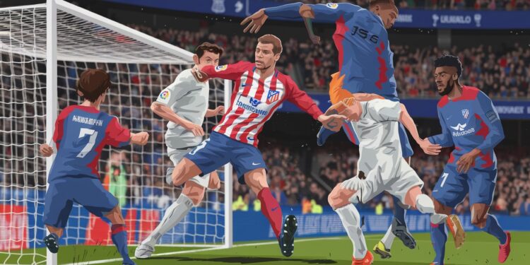 L’Atlético Madrid s’impose face à Alavés et double le Real - Viral Mag Mené au score lAtlético Madrid a renversé Alavés 2 1 grâce à des buts de Griezmann et Sorloth Les Colchoneros doublent provisoirement le Real Madrid Viral Mag