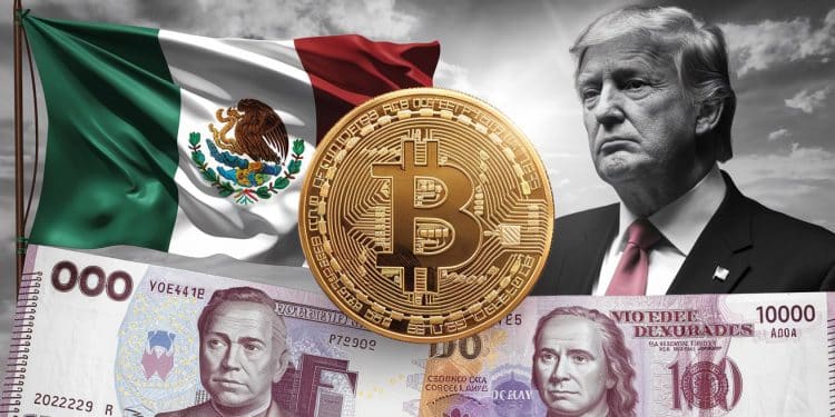 Le Bitcoin s’envole face au peso alors que Trump menace d’imposer des droits de douane - Viral Mag Les propos protectionnistes de Donald Trump font grimper le Bitcoin face au peso mexicain tandis que lor reste stable Découvrez les répercussions du Trump trade sur les marchés Viral Mag