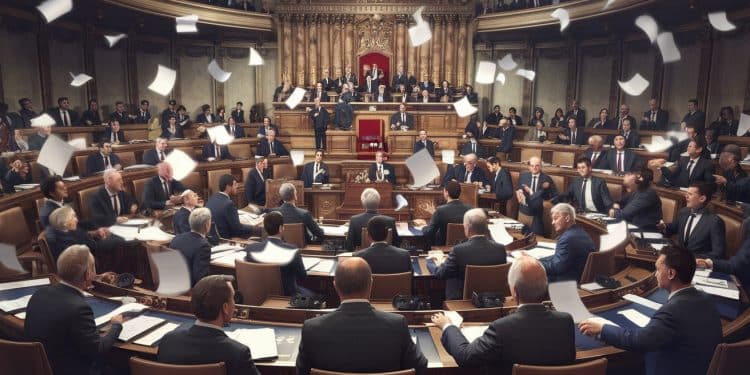 Les députés français rejettent massivement le projet de loi de finances 2025 la gauche votant seule pour un texte largement réécrit et jugé dénaturé par la majorité Découvrez les enjeux de ce rejet   Viral Mag