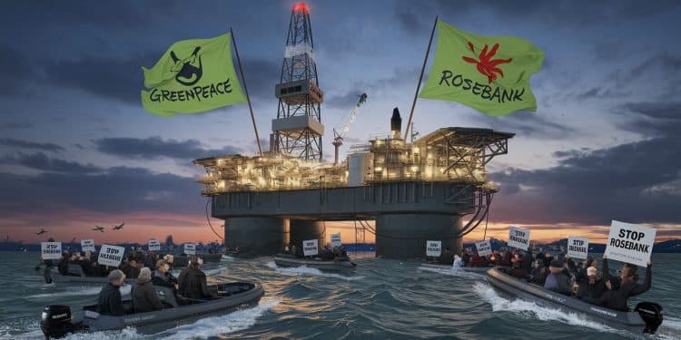 Le Champ Pétrolier de Rosebank Divise : Une Bataille Judiciaire S’engage - Viral Mag Greenpeace et Uplift contestent en justice lautorisation du champ pétrolier de Rosebank Un procès décisif pour lavenir des projets pétroliers au Royaume Uni Viral Mag