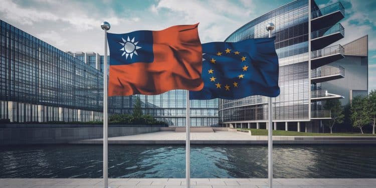 Lin Chia lung Chef de la Diplomatie Taiwanaise a visité le Parlement Européen pour renforcer les liens face à la pression chinoise sur lîle   Viral Mag