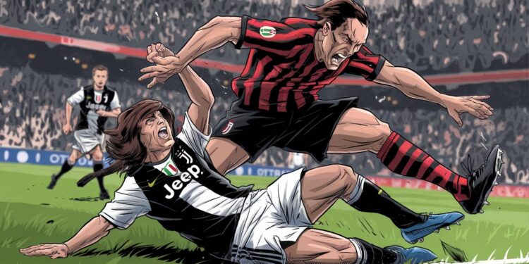 LAC Milan et la Juventus saffrontent dans un choc au sommet de la Serie A Un match crucial pour les deux équipes dans la course au titre Découvrez les enjeux les forces en présence et comment suivre ce duel épique en direct   Viral Mag