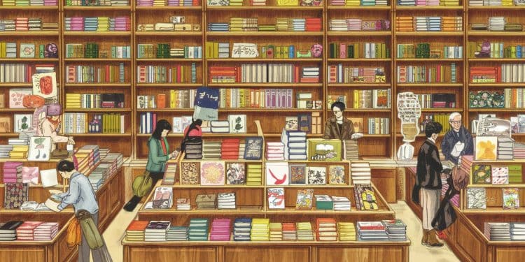 Découvrez la nouvelle tendance des librairies au Japon  les étagères partagées Un concept original qui redonne vie au plaisir de feuilleter des livres   Viral Mag
